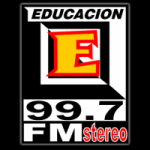 Logo da emissora Radio Educación 99.7 FM