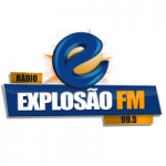 Logo da emissora Rádio Explosão 99.5 FM