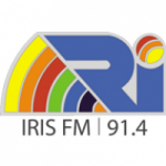 Logo da emissora Rádio Íris 91.4 FM