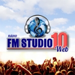 Logo da emissora Rádio FM Studio 10