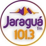 Logo da emissora Rádio Jaraguá 101.3 FM