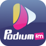 Logo da emissora Podium FM