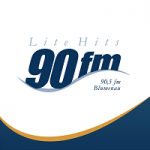 Logo da emissora Rádio 90.5 FM Blumenau