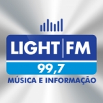 Logo da emissora Rádio Light 99.7 FM