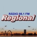 Logo da emissora Rádio Regional 98.1 FM