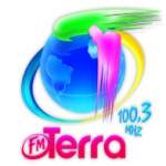 Logo da emissora Rádio Terra 100.3 FM