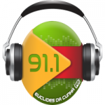 Logo da emissora Rádio Euclides da Cunha 91.1 FM