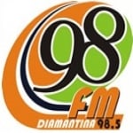 Logo da emissora RÃ¡dio 98 FM