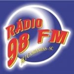 Logo da emissora RÃ¡dio 98 FM