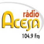 Logo da emissora Rádio Acesa 104.9 FM