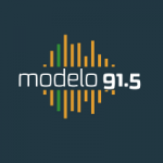 Logo da emissora Rádio Modelo 91.5