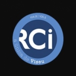 Logo da emissora Rádio RCI 105.5 FM