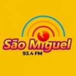 Logo da emissora Rádio São Miguel 93.5 FM