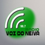 Logo da emissora Rádio Voz do Neiva 98.7 FM