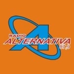 Logo da emissora Rádio Alternativa 87.9 FM