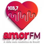 Logo da emissora Rádio Amor 103.7 FM