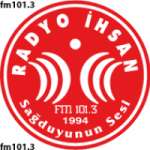 Logo da emissora Radio Ihsan 101.3 FM