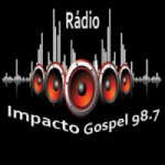 Logo da emissora Rádio Impacto Gospel FM