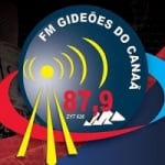 Logo da emissora Rádio Gideões do Canaã FM