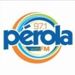 Logo da emissora Rádio Pérola FM