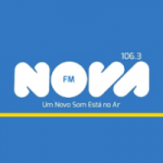 Logo da emissora Rádio Nova 106.3 FM