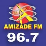 Logo da emissora Rádio Amizade 96.7 FM