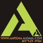 Logo da emissora Radio Antena Aldaia 107 FM