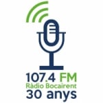 Logo da emissora Radio Bocairent 107.4 FM