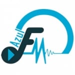 Logo da emissora Radio  Azul 98.6 FM