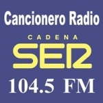 Logo da emissora Radio Cancionero 104.5 FM