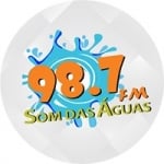 Logo da emissora Rádio Som Das Águas 98.7 FM