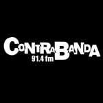 Logo da emissora Radio Contrabanda 91.4 FM