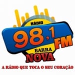 Logo da emissora Rádio Barra Nova FM