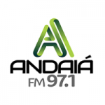 Logo da emissora Rádio Andaiá 97.1 FM