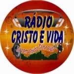 Logo da emissora Rádio Cristo é Vida