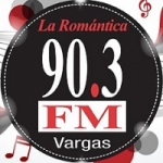 Logo da emissora Radio La Romántica 90.3 FM