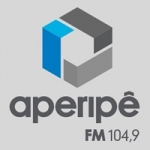 Logo da emissora Rádio Aperipê 104.9 FM