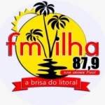 Logo da emissora Rádio Ilha 87.9 FM