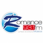 Logo da emissora Radio Romance 93.1 FM