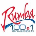 Logo da emissora Radio Rumba 100.1 FM