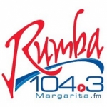 Logo da emissora Radio Rumba 104.3 FM