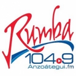 Logo da emissora Radio Rumba 104.9 FM