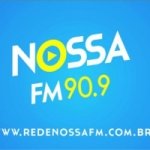 Logo da emissora Rádio Nossa 90.9 FM