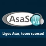 Logo da emissora Rádio Asas 91.1 FM