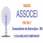 Logo da emissora Rádio Assocei 98.7 FM