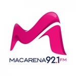 Logo da emissora Radio Macarena 92.1 FM