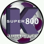 Logo da emissora Radio Super K 800 AM