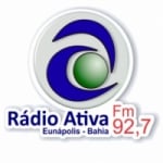 Logo da emissora Rádio Ativa 92.7 FM