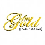 Logo da emissora Radio Gold 101.3 FM