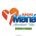 Logo da emissora Rádio Maná